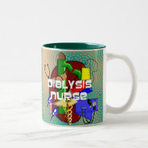 Dialysis Nurse Art Gifts Mugs