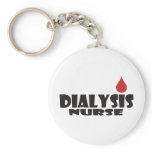 Dialysis Nurse Blood Drop Dot Key Chains