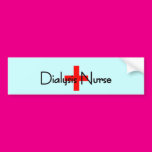 Dialysis Nurse Bumper Sticker