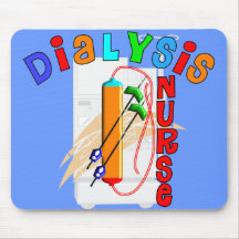 Dialysis Nurse Gifts Mousepads