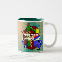 Dialysis Technician Art Gifts Mug