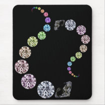 Diamante mousepads by IceFaerie Diamante mousepads