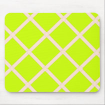 Diamante Mousepad rayado tapetes para ratón
