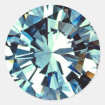Diamantes Pegatinas Redondas