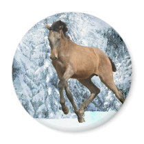 DIAMANTE'S WINTER FUN FRIDGE MAGNET