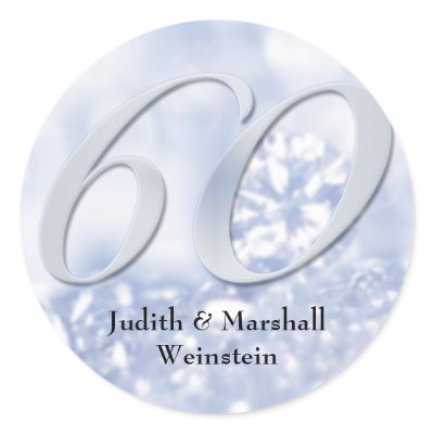 Diamond (60th) Anniversary Sticker