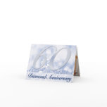 Diamond (60th) gems anniversary invitation cards