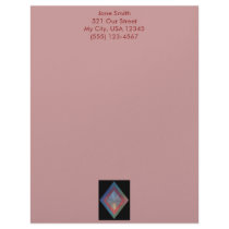 Diamond Abstract letterhead by SeaAngel Diamond Abstract letterhead