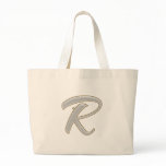 Diamond Bling R Canvas Bags
