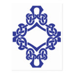 Diamond Celtic Knotwork Post Cards
