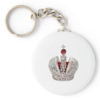 Diamond Crown Key Chains