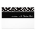 Diamond Damask Personalized Personalized Stationery