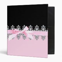 Diamond Delilah 3 Ring Binders