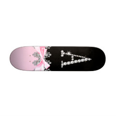 Diamond Delilah Initial:A Custom Skate Board