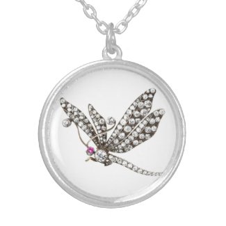 Diamond Dragonfly necklace