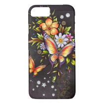 case-mate, barely, case, iphone 6, 6s case, butterfly, diamond, birthday, wedding, cell phone, [[missing key: type_casemate_cas]] with custom graphic design