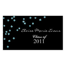 Diamond Graduation Rep card Business Card Template