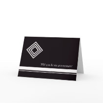Diamond Groomsmen Card