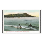 Diamond Head And Surf Board Riding Honcluta J.K., Stickers