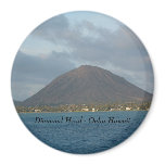 Diamond Head - Oahu Hawaii Fridge Magnet