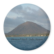 Diamond Head - Oahu Hawaii magnets