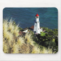 Diamond Head top view of Light House 3 mousepads