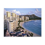 Diamond Head - Waikiki Beach, Oahu Post Card