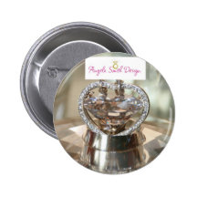 Diamond Heart Button