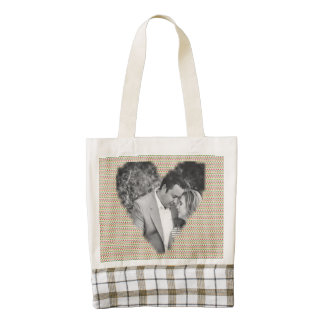 Diamond Heart Frame Zazzle HEART Tote Bag