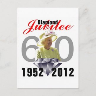 Diamond Jubilee 1952-2012 Postcards