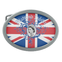 Diamond Jubilee 2012 Belt Buckles