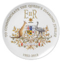 Diamond Jubilee Australia plate