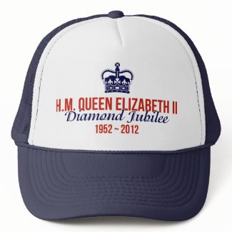 Diamond Jubilee Commemorative Cap Mesh Hats