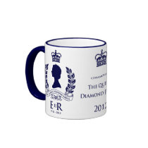 Diamond Jubilee Commemorative Mug