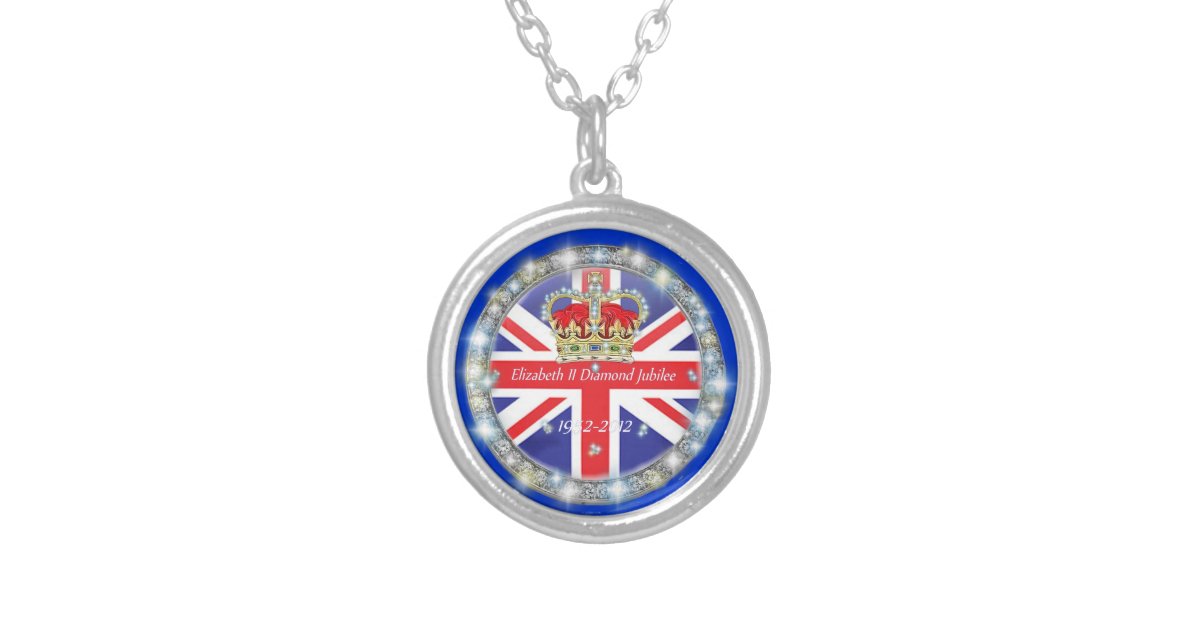Diamond Jubilee Commemorative Necklace Zazzle