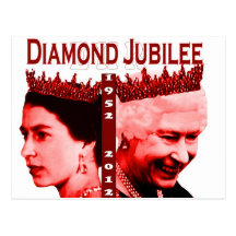 Diamond Jubilee commemorative postcard