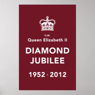 Diamond Jubilee Commemorative Poster [Calm] print