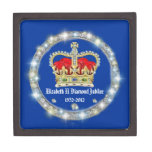 Diamond Jubilee Crown Gift Box Premium Trinket Box