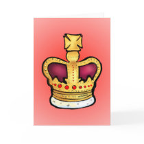 Diamond Jubilee Crown gorgeous drawing Card