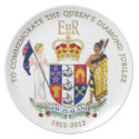 Diamond Jubilee New Zealand plate