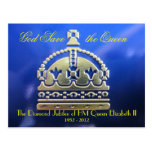 Diamond Jubilee Postcard
