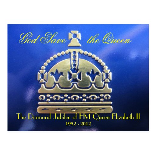 Diamond Jubilee Postcard