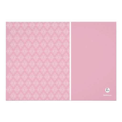 Diamond Lace Photo Invitation