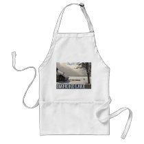 Diamond Lake Winter Marina - No Text Apron