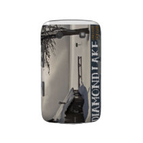 Diamond Lake Winter Marina - No Text Blackberry Case