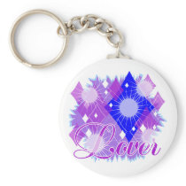 diamond lover keychains