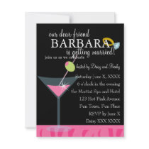 Diamond Martini Custom Announcements