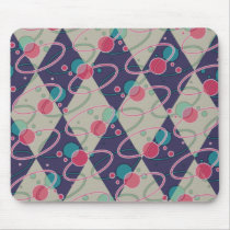 Diamond Orbits Mouse Pads