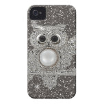 diamond owl iPhone 4 case