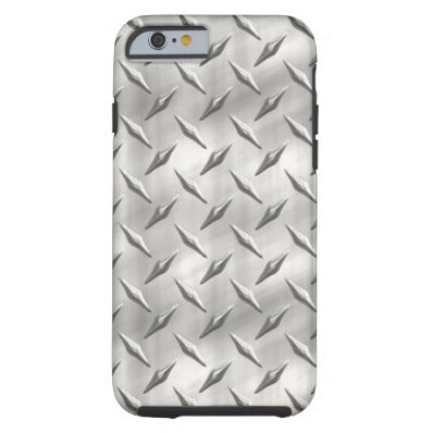 Diamond Plate 1 Tough iPhone 6 Case